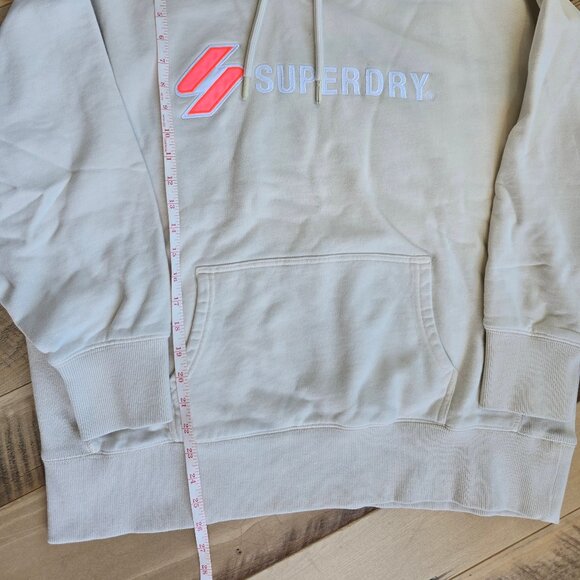 Women's Superdry Oversized Hoodie M/L - Picture 4 of 9